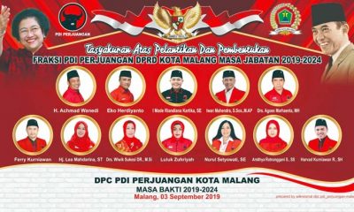 Fraksi Terbentuk, PDIP Kota Malang Gelar Syukuran