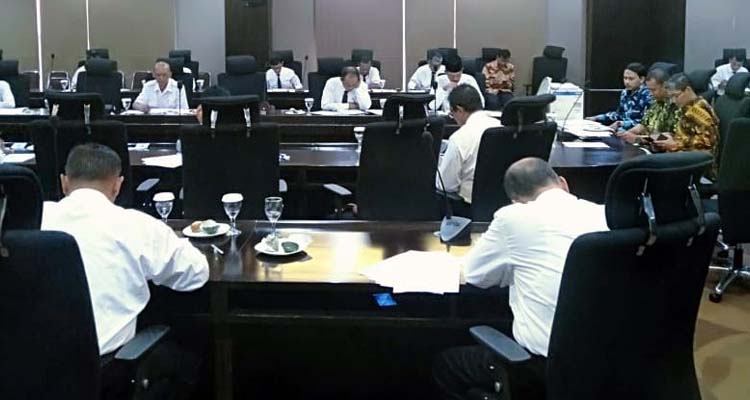 Seluruh peserta bakal calon kepala desa