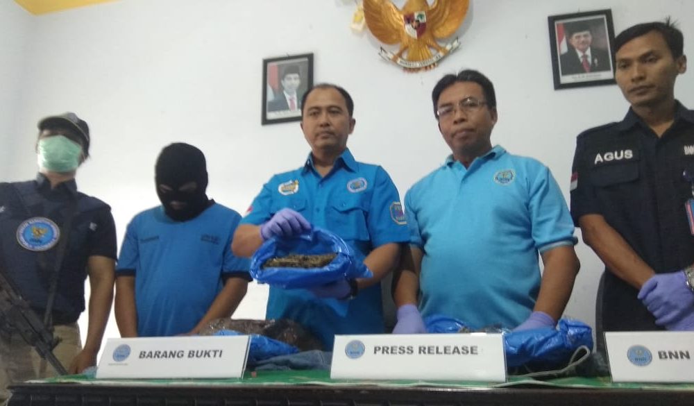 BNN Kabupaten Malang rilis pengungkapan ganja