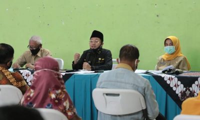 Wali Kota Malang Sutiaji saat menyampaikan langkah tracing di Kelurahan Bunulrejo