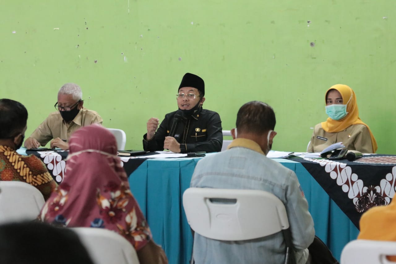 Walikota Sutiaji Perkuat Tracing dan Tracking di Bunulrejo dan Mergosono 26 Wali Kota Malang Sutiaji saat menyampaikan langkah tracing di Kelurahan Bunulrejo