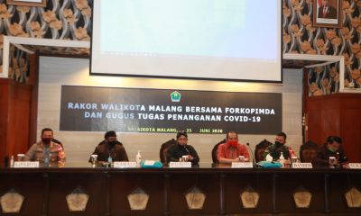 Forkopimda saat pertemuan dengan perguruan tinggi