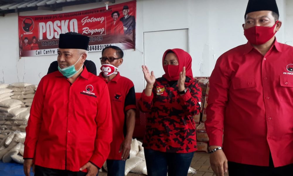 Pasangan Bakal Calon Bupati Malang, HM Sanusi dan Didik Gatot Subroto.