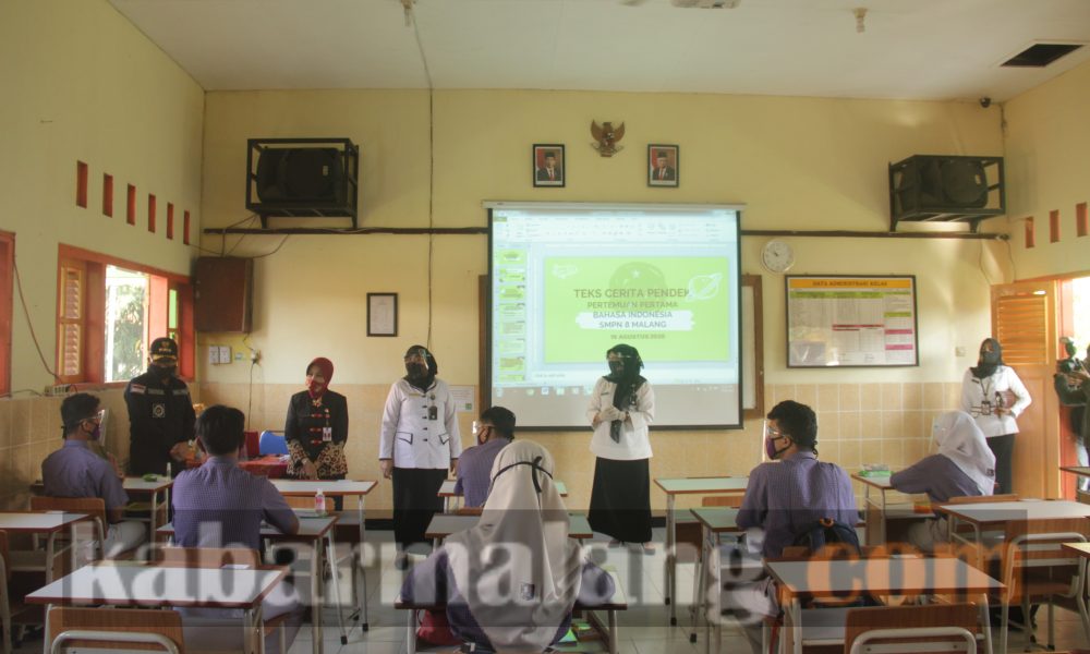Terapkan Protokol Kesehatan, SMPN 8 Jadi Percontohan ...