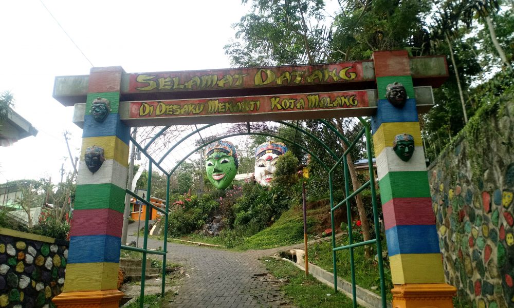 Kampung Topeng wisata edukasi sejarah topeng malangan (Foto - Muhammad Fathi Djunaedy)
