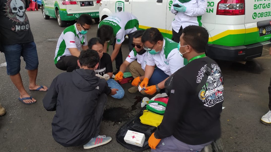 Demo Omnibus Law Ricuh di Malang, Puluhan Orang Luka 26 Korban luka FIX