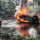 Mobil Satpol PP Terbakar FIX