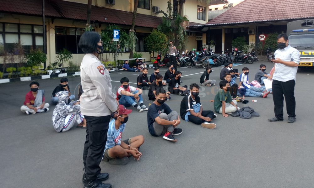 Calon Pendemo Remaja Diamankan Polresta