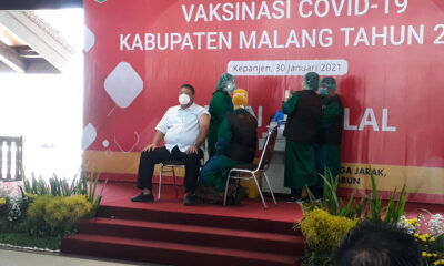 Tiga Tokoh Publik Kabupaten Malang Gagal Suntik Vaksin