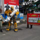 Transformer Mangkal Di Perempatan Kepanjen, Bawa Suntik Raksasa