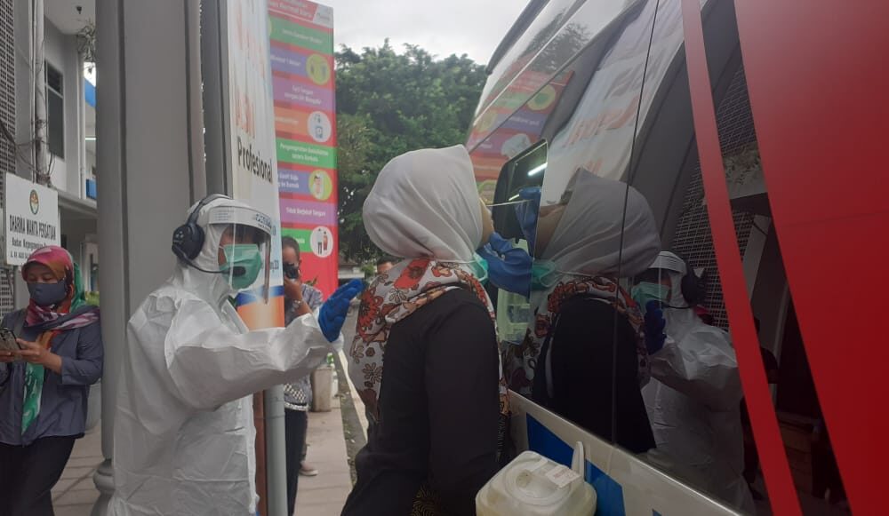 Selain Vaksinasi, Pemkab Malang Gelar Swab Test Serentak Di Kantor OPD