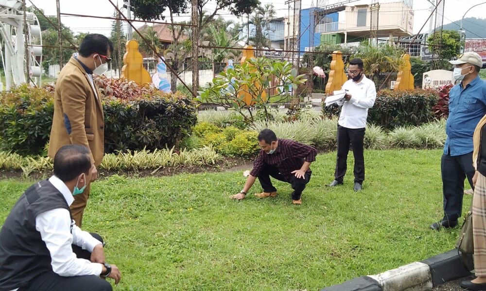 DPRD Sidak Taman Kota Batu, Minta DLH Percantik Hutan Bodas