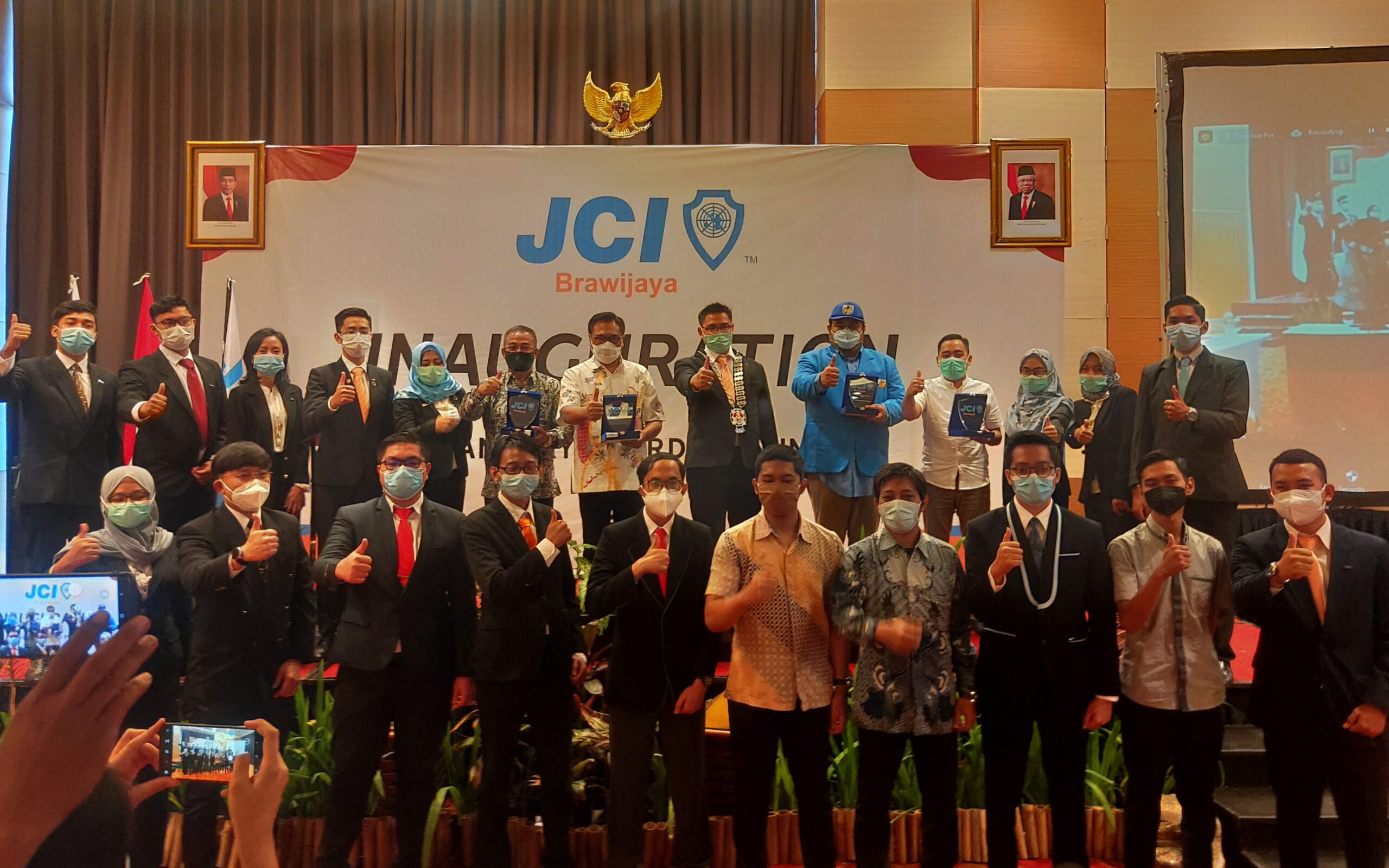 JCI Brawijaya Inagurasi Pengurus, Ini Pesan Wawali Kota Malang 27 IMG 20210109 184844 scaled