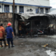 Kios Tambal Ban Jalan Halmahera Membara, 6 Orang Luka Bakar