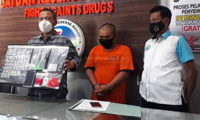Satreskoba Polres Malang OTT Montir Pengedar Narkoba