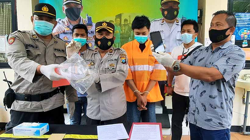 Pengguna Ganja Asal Sukun Malang Masuk Bui, COD-an di SPBU