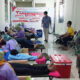 Babinsa Kawal PMI Klojen Gelar Donor Darah Di Posko Relawan