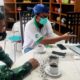 Danramil Blimbing Komsos Prokes Bersama Pembina Kader Lingkungan