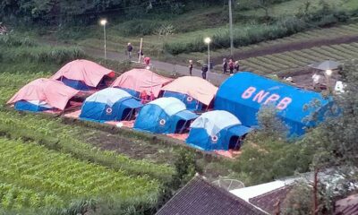 Dusun Brau Kota Batu Longsor, 45 Warganya Huni Pengungsian