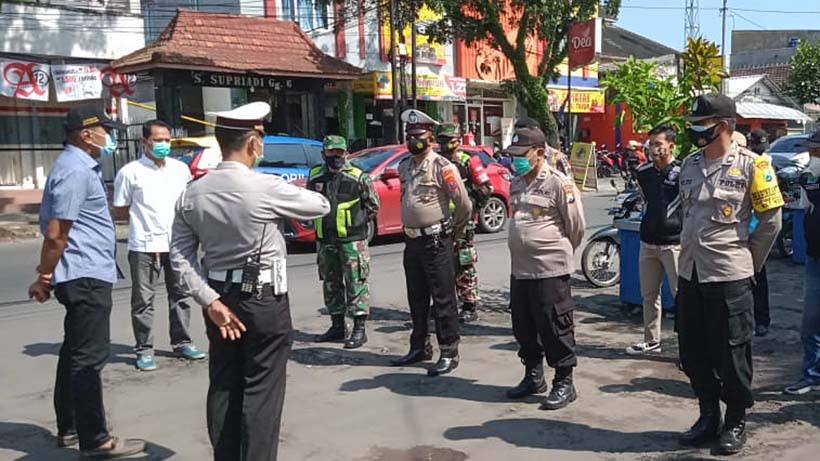 PPKM Mikro Berlanjut Di Kota Malang, Petugas Getol Opsgakplin