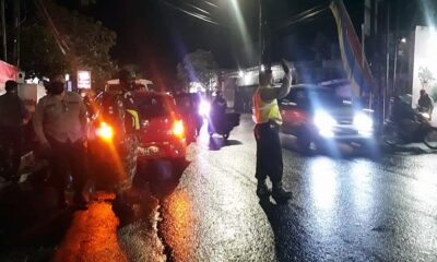 Patroli Malam, Tim Gabungan Sisir Kawasan Sukun Kota Malang