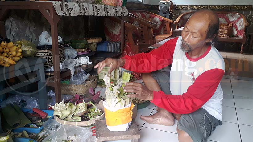 Umat Hindu Karangpandan Kurangi Sarana Ibadah Nyepi Akibat Pandemi