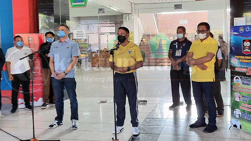 Jadi Tempat Latihan Klub Grup B, Menpora Puji Prokes Stadion Gajayana