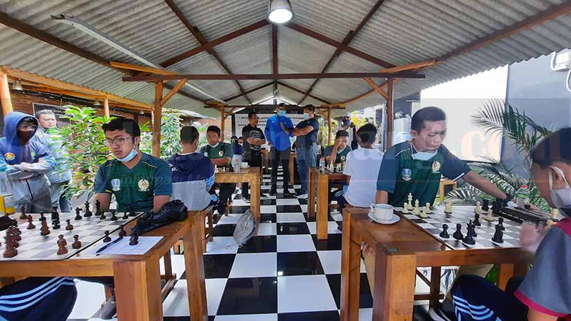Tim Catur Jatim Uji Coba Lawan Kota Malang Demi PON 2021