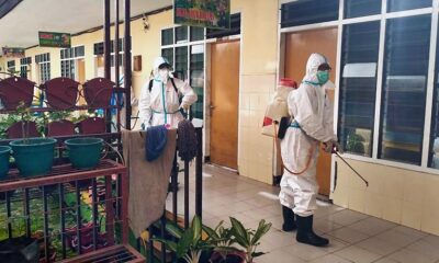 Forpimcam Sukun Disinfeksi Panti Asuhan Hingga Operasi Masker