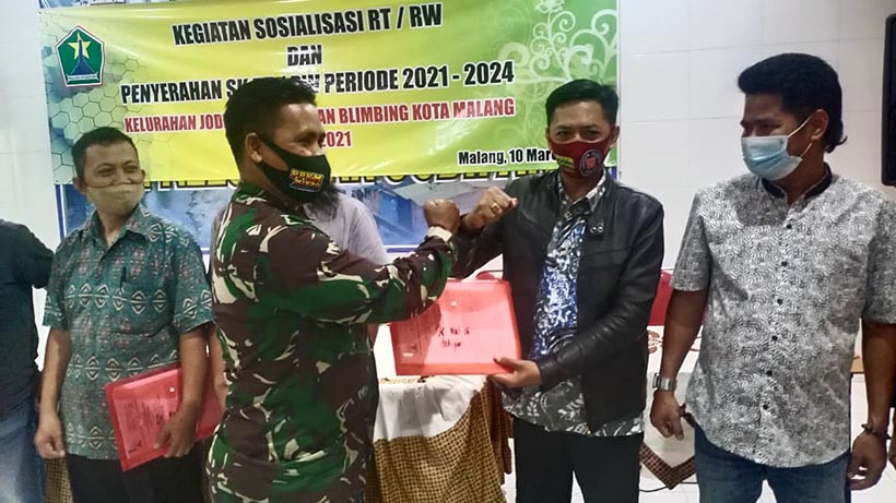 Musyawarah Mufakat, Pergantian Ketua RT RW Jodipan Berjalan Lancar