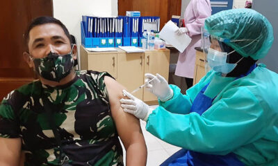 Kodim 0833 Genapkan Vaksinasi Anggotanya, 35 Orang Suntik Vaksin