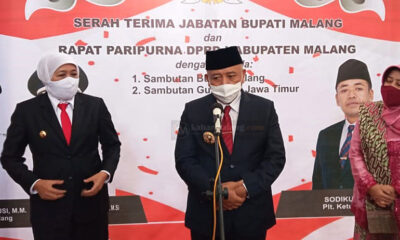 Pimpin Sertijab Bupati-Wabup Malang, Khofifah Soroti Bromo Semeru