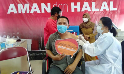 Jurnalis Kabupaten Malang Menjalani Vaksinasi Covid-19