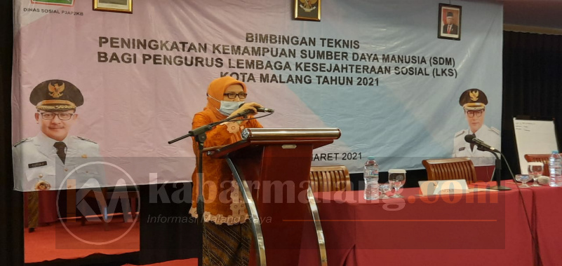 Dinsos Kota Malang Tingkatkan Potensi SDM Lembaga Kesejahteraan Sosial