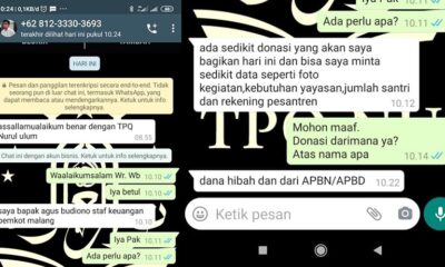 Berkedok Donasi, Penipuan Catut Nama Pemkot Malang