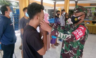 Forpimcam Kedungkandang Razia Siang Malam Tegakkan Prokes
