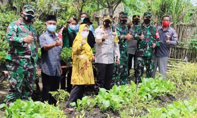 Kapolresta Dandim Resmikan Kampung Tangguh Semeru Tasikmadu