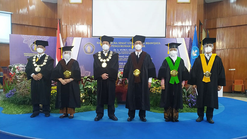 UB Kukuhkan Tiga Profesor Baru Bidang Peternakan Dan Pertanian