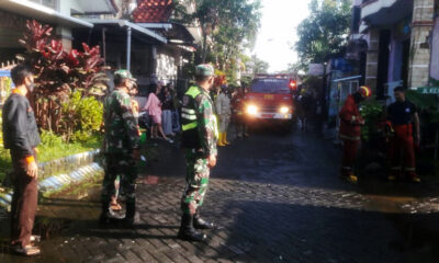Lupa Mematikan Kompor, Rumah Di Jalan Keben Kota Malang Terbakar