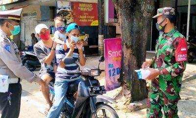 Operasi PPKM Mikro Sasar Jalan Raya Bandulan, Sukun Kota Malang