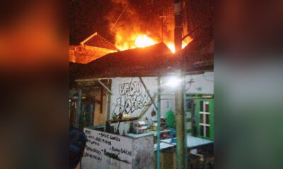 Ciptomulyo Kota Malang Membara, Satu Rumah Hangus Terbakar