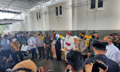 Gubernur Sambang Gereja Idjen Malang, Jamin Paskah 2021 Aman
