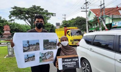 Aliansi Mahasiswa Adonara Galang Dana Banjir Bandang di NTT