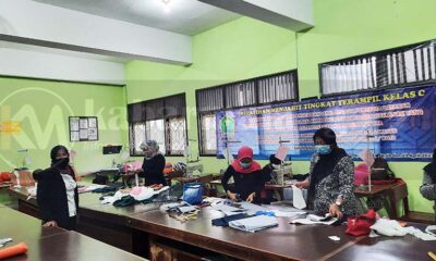 Sekolah Menjahit Dinsos Kota Malang Latih Perempuan Tiap Kelurahan