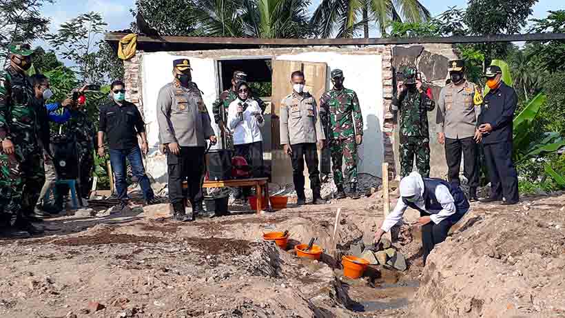 Pemprov Mulai Bangun Rumah Terdampak Gempa, Kodam Siap Dukung