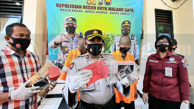 Ketahuan Ngganja, Pemuda Asal Kasin Malang Masuk Bui