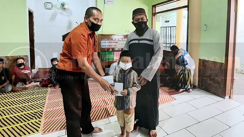 Komunitas Aksara Tumapel Malang Salurkan Santunan Di Panti Asuhan