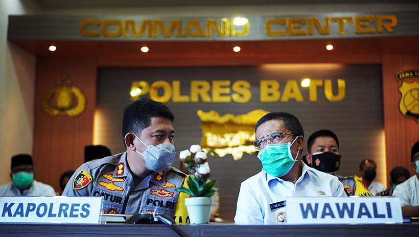 Pemkot Batu Rakor Persiapan Pengamanan Idul Fitri 1442 H