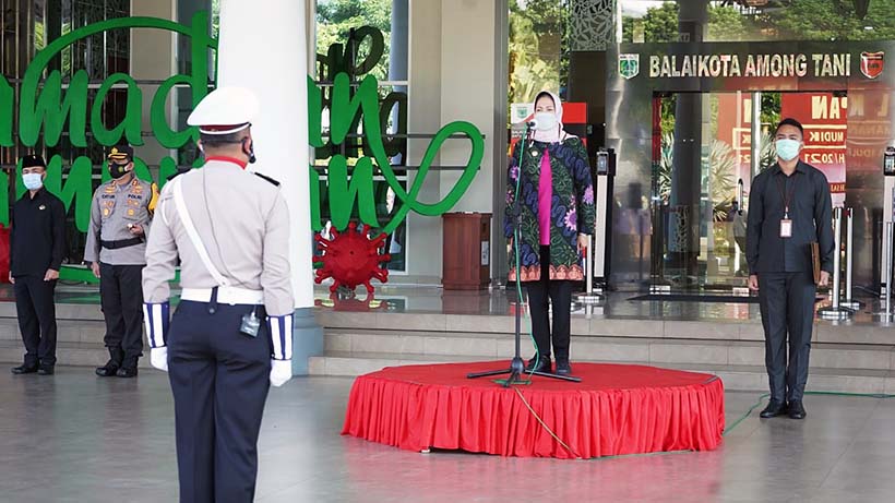 Pemkot Batu Sosialisasi Larangan Mudik, Pemudik Nekat Dipaksa Isolasi