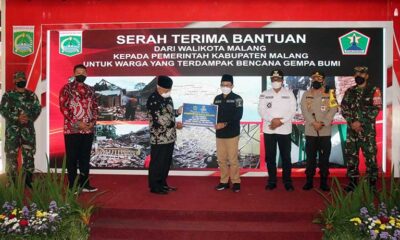 Bantu Korban Bencana, Forkopimda Kota Malang Datangi Posko Gempa